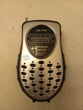 Duraband AM/FM Sports Radio Model PR-355 Handheld Portable TESTED 