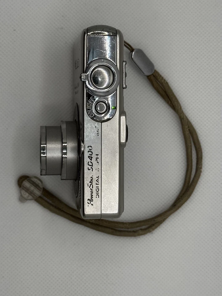 佳能 PowerShot SD400 数码 Elph,带电池,无充电器 已测试 工作 * * 阅读 * * — 第 4/4 张图片