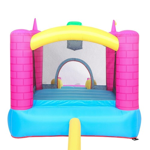 Safety Water Slide Pool Inflatable Bounce House Kids Jumping Castle with Blower - Picture 5 of 12