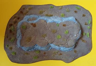 Citadel 64-07 Gaming Hill Tabletophügel sehr schön bemalt
