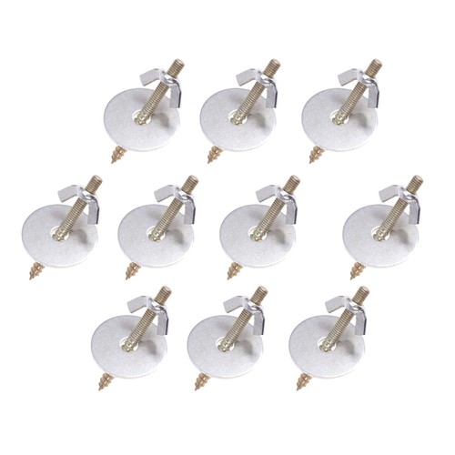 10 Pcs Stand Pole Fitting Screw Retaining for Bird Nesting Lock