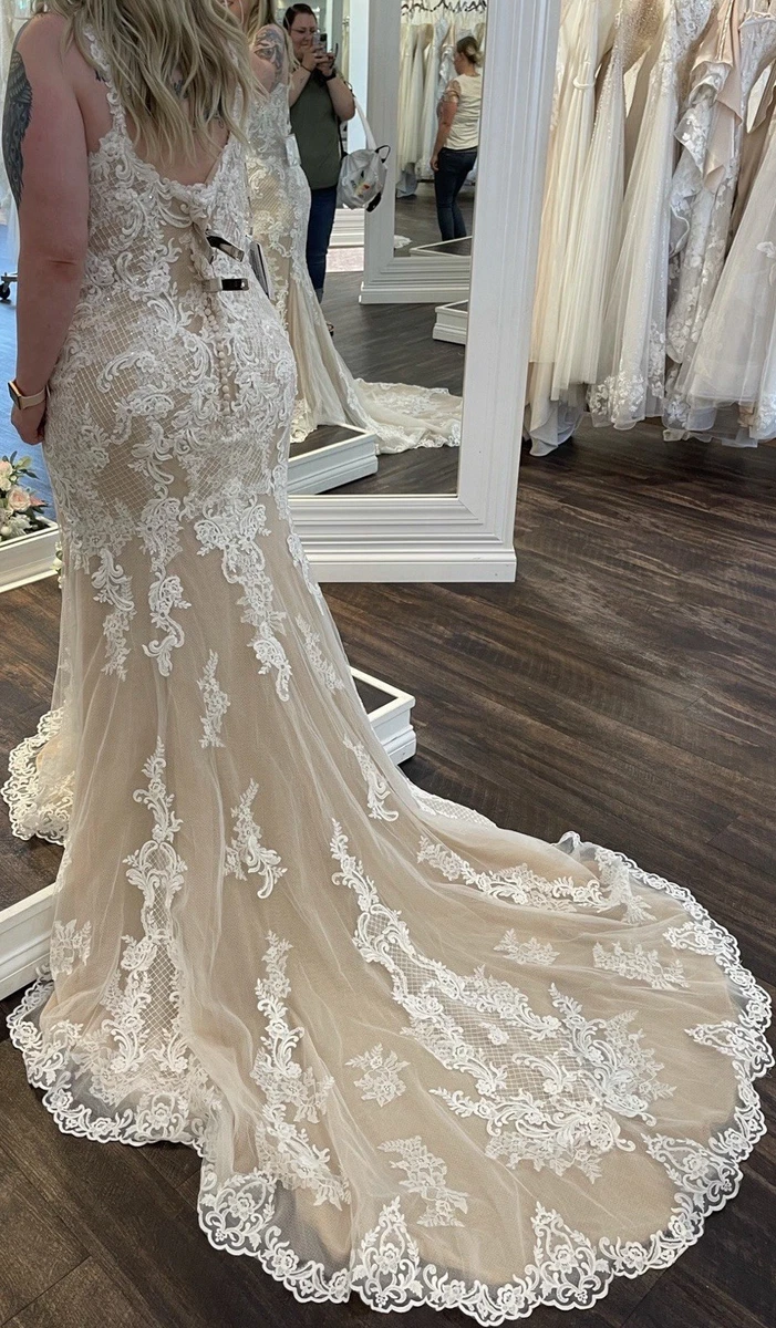 Tulle Plus Mermaid & Trumpet Wedding Dresses for sale | eBay