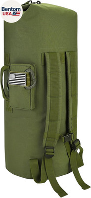 Military Duffle Bag, 110L Extra Large Sea Bag with Backpack Straps Heavy Duty Ar