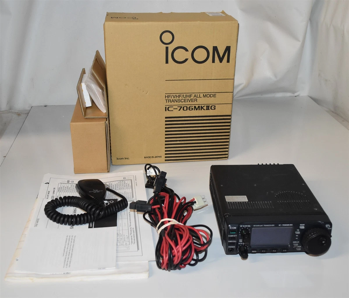 ICOM IC-706MKIIG トランシーバー【新品未使用】 Yahoo!オークション -「ic-706」(トランシーバー) (アマチュア無線)の