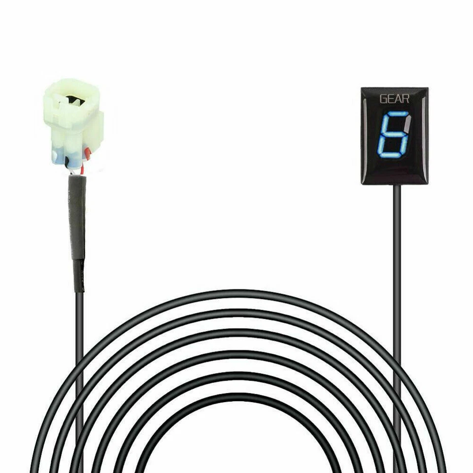 Motorcycle Gear Indicator LED For Kawasaki ER-6F KLE650 Ninja 250R 300 400R 1000 - Image 2 of 4