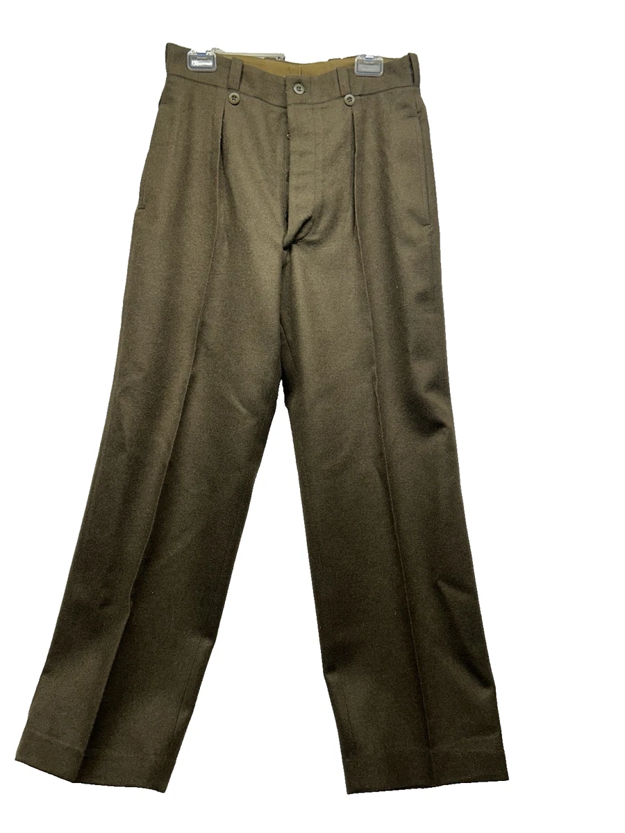 1950s 100% Wool Vintage Pants for Men for sale - eBay