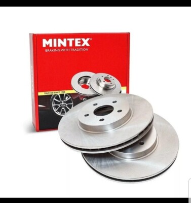 Rear Brake Discs Set L/R Fits TOYOTA Mintex MDC1655