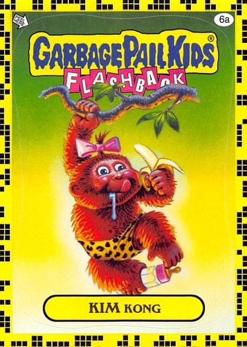 GARBAGE PAIL KIDS 2011 FLASHBACK SERIES 2 PICK-A-CARD YELLOW BASE STICKERS TOPPS - Picture 22 of 321