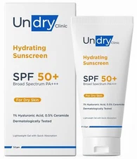 Undry Hydrating Sunscreen SPF 50 For All Skin Types Pack Of 50gm