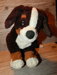 Ikea Hoppig Bernese Mountain Dog Plush Floppy Puppy 14