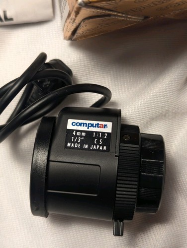 Computar 4mm f/1.2 1/3" CS-Mount Lens T0412FICS-3 – CCTV Security Camera - Bild 3 von 5