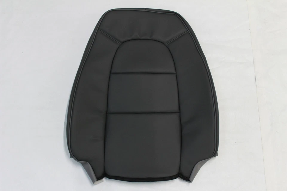 PAR DE FUNDAS DE ASIENTO DELANTERAS SAAB 900 EN CUERO GRIS ECO Foto 3 de 4