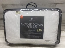 Hotel Collection European White Goose Down Medium Support Queen Pillow New
