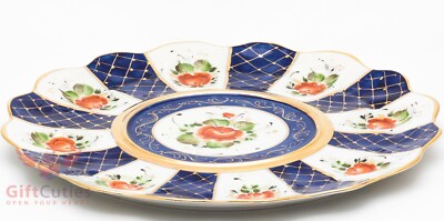 PORCELAINE Œuf de Pâques Céramique de Gjel Porcelaine