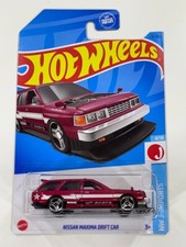 Hot wheels NISSAN MAXIMA DRIFT CAR HW J-IMPORTS 4/10 RED