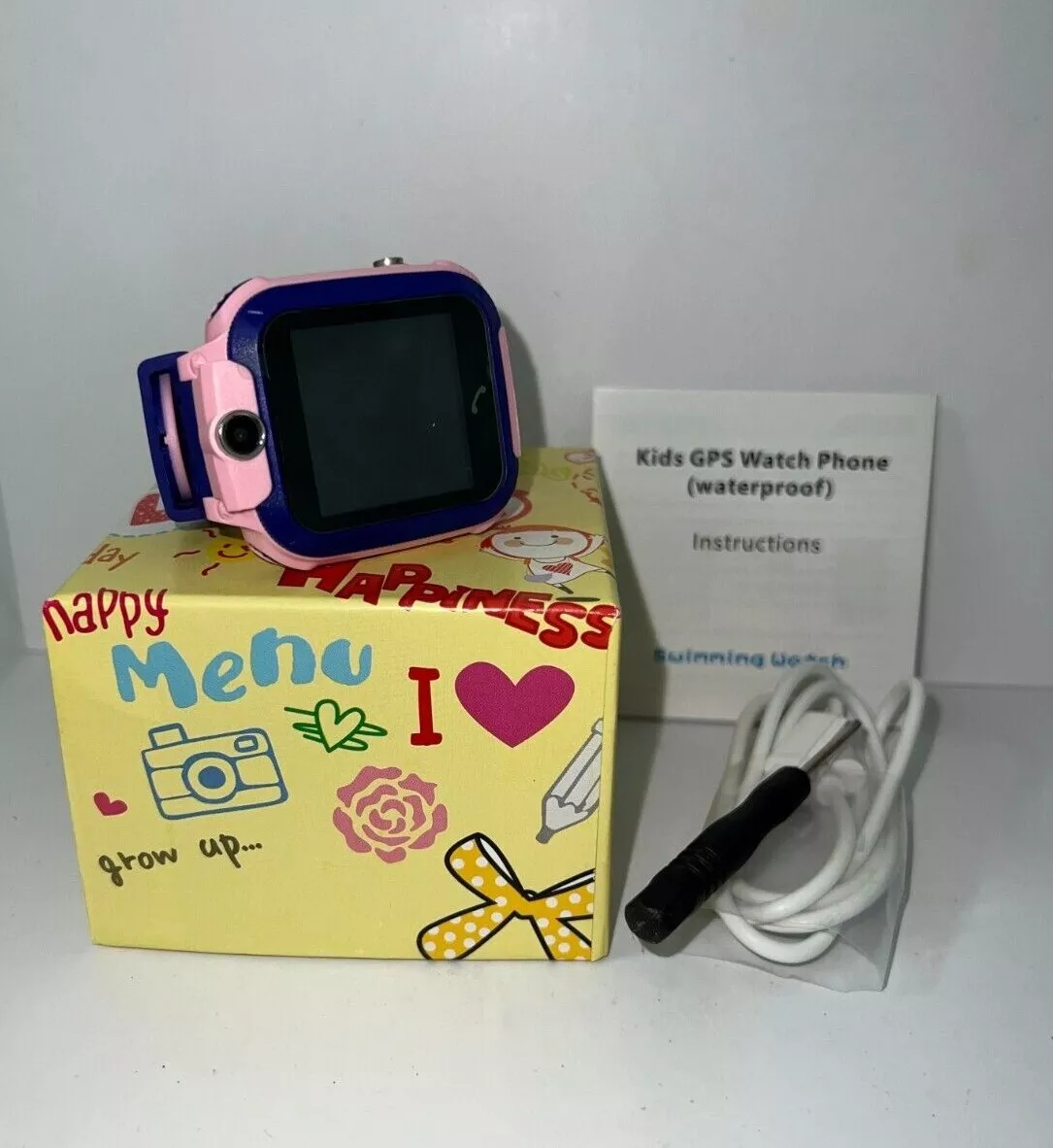 SETRACKER Kids Smart Watch Phone GPS Tracker Watch Camera w Power