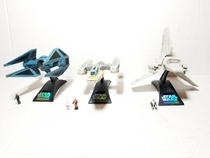 Details About Lot Of 3 Star Wars Action Fleet Shuttle Interceptor Y Wing 3 Pilots Droid