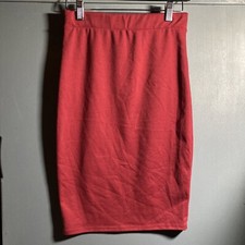 LA Hearts Medium Maroon Skirt Made In USA