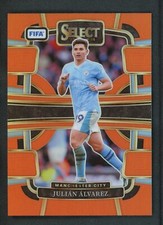 Julian Alvarez [Orange Fluorescent] #206 Prices | 2024 Panini