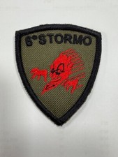 PATCH TOPPA RICAMATA OMERALE 6° STORMO AERONAUTICA MILITARE VERDE
