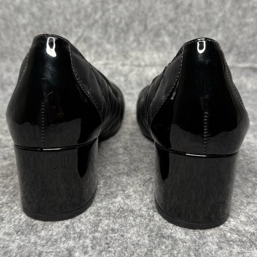 Vionic Women's Ruby Block Quilted Pumps in Black- Sz 9.5 - Picture 8 of 10