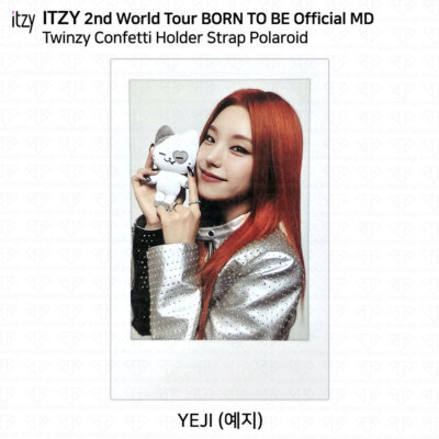 ITZY born to be イェジ トレカ 中国 中華 KMONSTER ITZY 2nd World Tour Born To Be Official MD JYP Shop Online Benefit