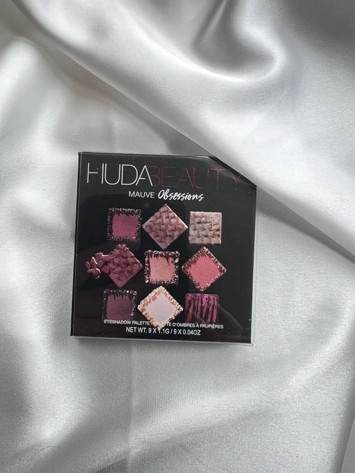 NIB Huda Beauty Mauve Obsessions 9-Color  Eyeshadow Palette - Image 2 of 2