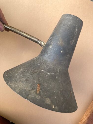 50er 60er SIS Scherenlampe Leuchte Schrumpflack Flexarm Vintage - Bild 12 von 15