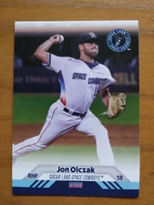 Jon Olczak 2022 Sugar Land Space Cowboys Baseball Card HOU Astros 
