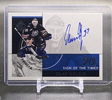 2020-21 SP Authentic Sign of the Times 1990s #ST90OK Olaf Kolzig Capitals Legend
