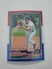 2023 Stars & Stripes Base #59 Stone Russell Red, White And Blue Prizm.   D13