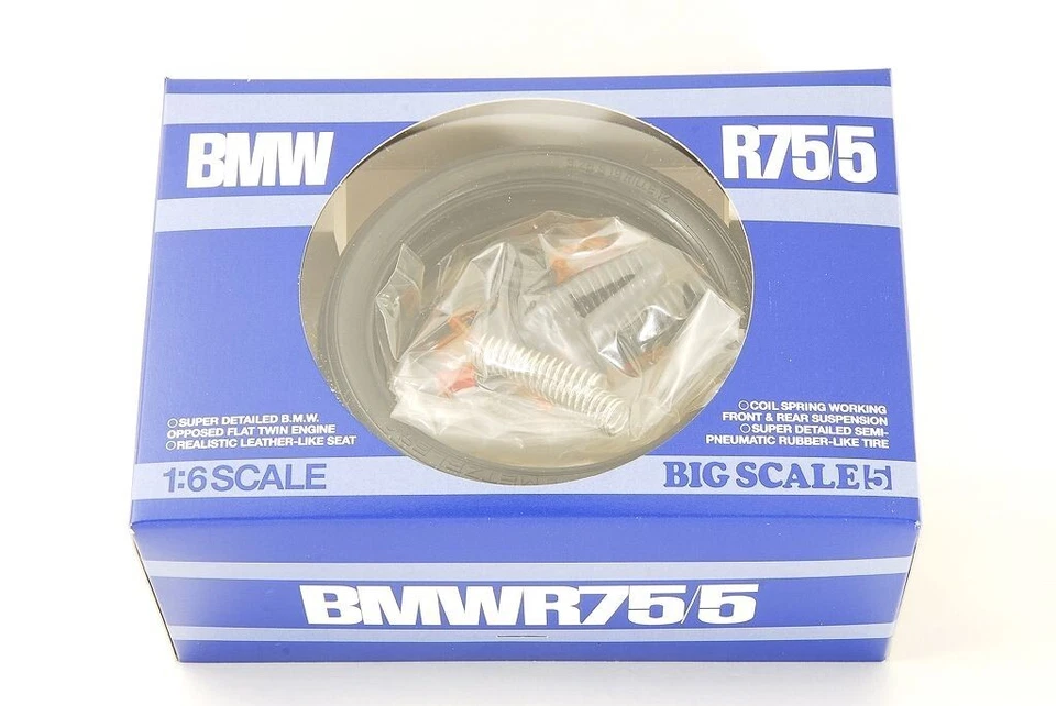 TAMIYA 1/6 BMW R75/5 BIG SCALE SERIES NO.5 Made in JAPAN 16005 Rare - Image 4 of 4