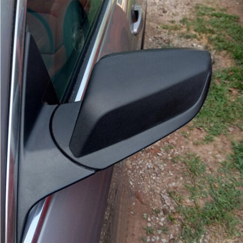 Black Driver Left Side Door Wing Mirror Cover Cap For 2016-2022 Chevrolet Malibu - Foto 3 di 10