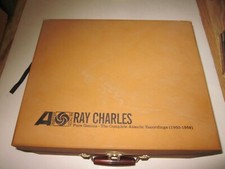 RAY CHARLES COMPLETE ATLANTIC RECORDINGS BOX SET CD'S