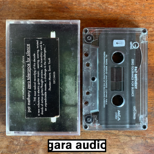 Zero Tolerance For Silence by Pat Metheny (CASSETTE / NM, DES-1994, MCA)