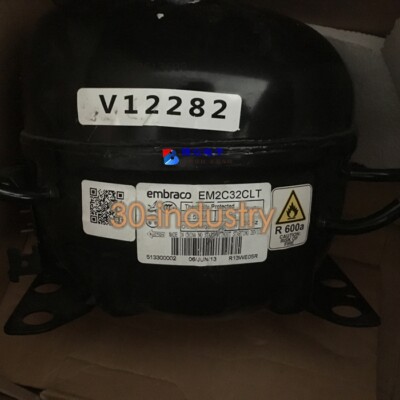 1PCS New For Embraco Compressor EM2C32CLT Power 75W. 112W 220-240V 50Hz