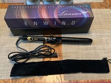 Lanvier 1.25 inch professional hair curling iron- New Open Box TESTED