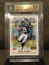 2001 Pacific Impressions Steve Smith Premiere Date /50 Graded BGS 9.5 Gem Mint 
