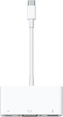 Apple USB-C VGA Multiport Adapter White USB-C to VGA HDMI USB Charging