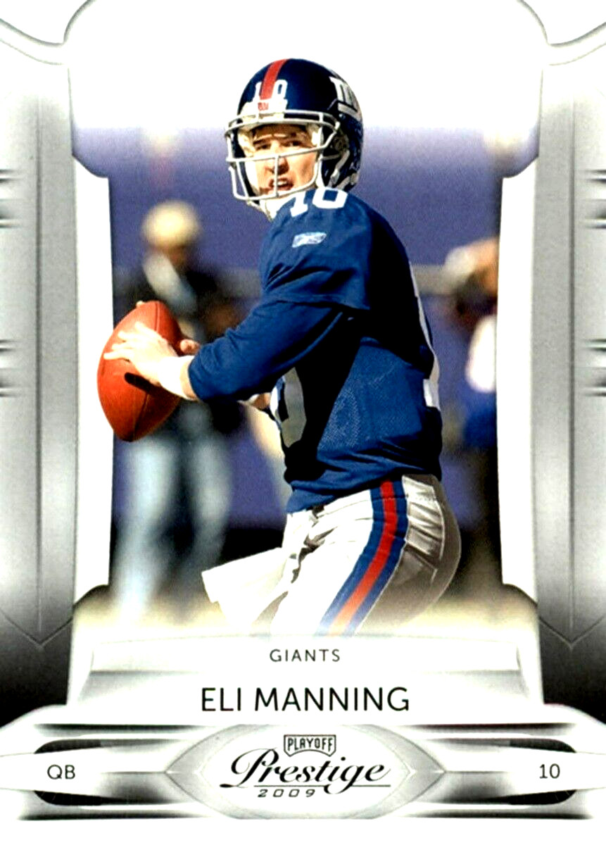 2009 Playoff Prestige #63 Eli Manning New York Giants