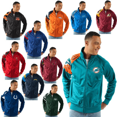 Officially Licensed NFL Interception Full Zip Track Jacket by Glll 612569-J