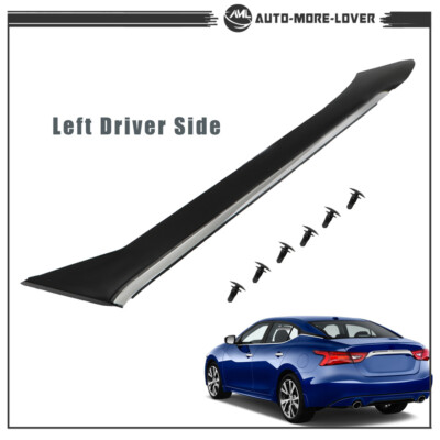 For NISSAN MAXIMA 16-21 Rear Left Driver Side Pillar Molding Trim Chrome