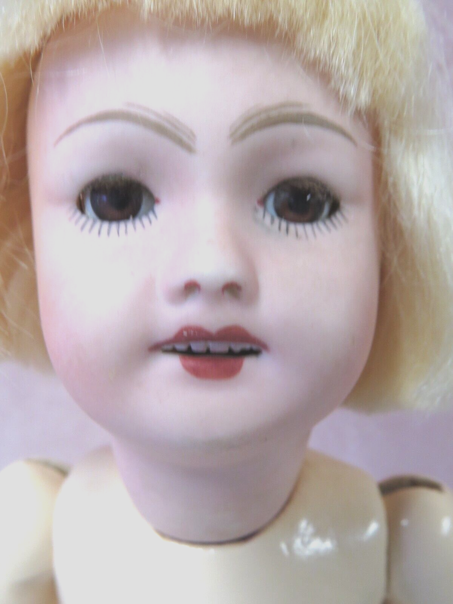 Bleuette 301 Ref : 32 29 cm Poupée Ancienne Reproduction Antique Doll