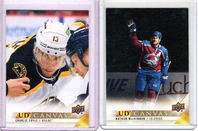 2022-23 Upper Deck UD Canvas U Pick Insert Coyle, Necas, and more