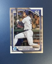 2024 Bowman Chrome Prospect Spencer Jones #BCP-32 New York Yankees