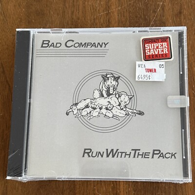 Run With The Pack by Bad Company (CD, 1988, Swan Song SS 8503-2) NEW