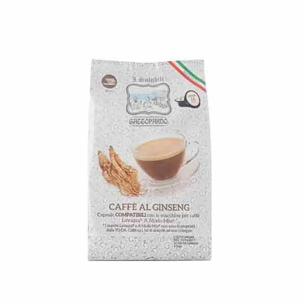 128 Capsule Ginseng TO.DA Gattopardo Compatibili Lavazza A Modo Mio TODA