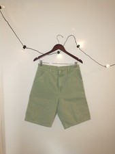 Carhartt Wip carpenter shorts/ size 30mens/ pale green/ brand new