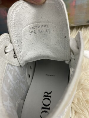 靴 DIOR B23 HT OBLIQUE TRANSPARENCE 41 CHRISTIAN DIOR B23 3D Raised Oblique Transparent Trainer High