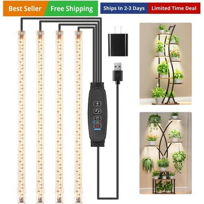 LED Plant Growing lamp Strips, Full Spectrum 3500K Grow Light for Indoor Plan...